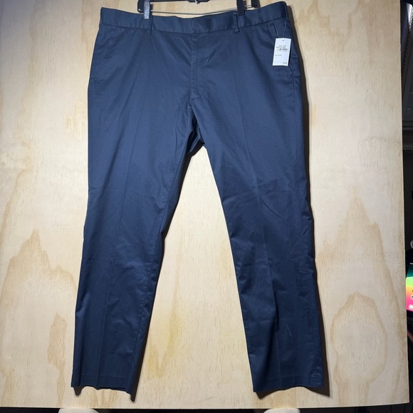 Bonobos Stretch Weekday Warriors Men's Dress Pants 42x32 Straight Monday Blue Bonobos Stretch Weekday Warriors Men's Dress Pants 42x32 Straight Monday Blue